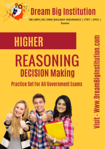 Logical Reasoning Decision-Making Practice Sets pdf For all Competitive Exams