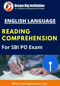 Reading Comprehension for SBI PO 2022