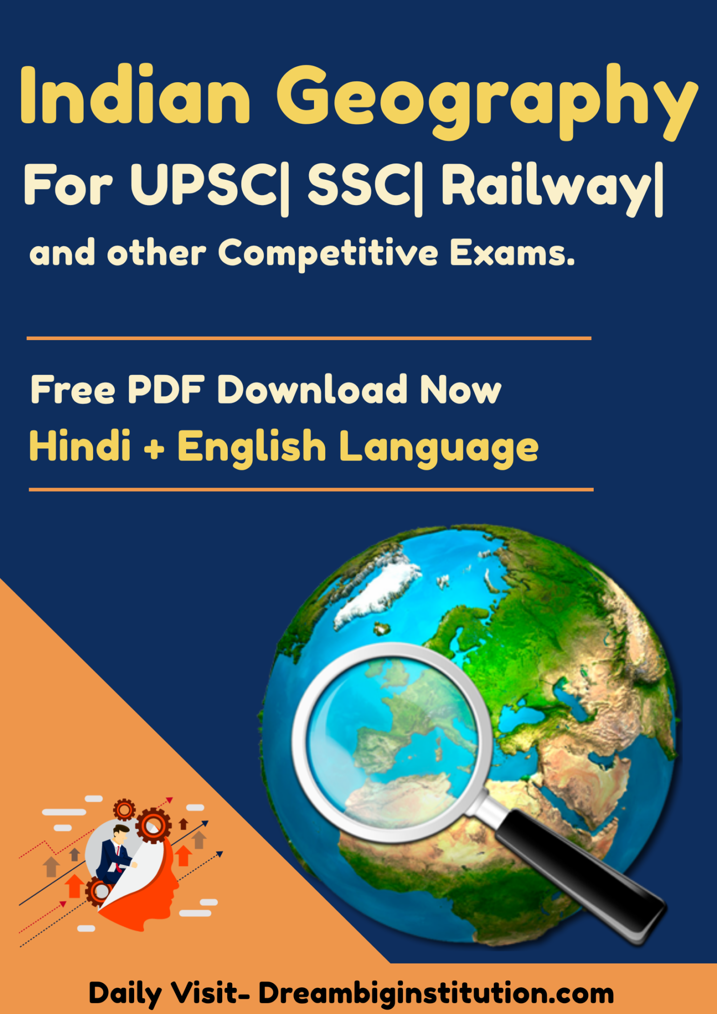 Indian Geography PDF in English+hindi Language
