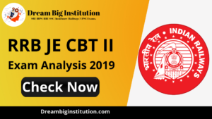 RRB JE CBT II Exam Analysis 2019