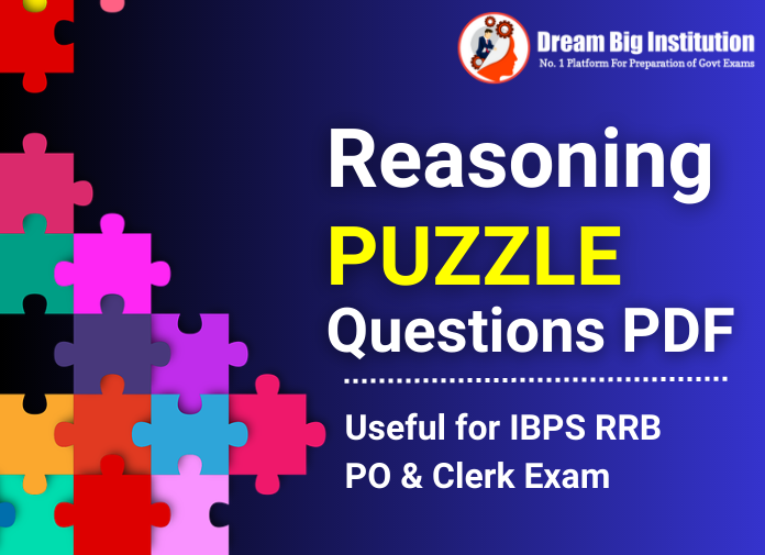 Reasoning Puzzles for RRB PO and Clerk Exam