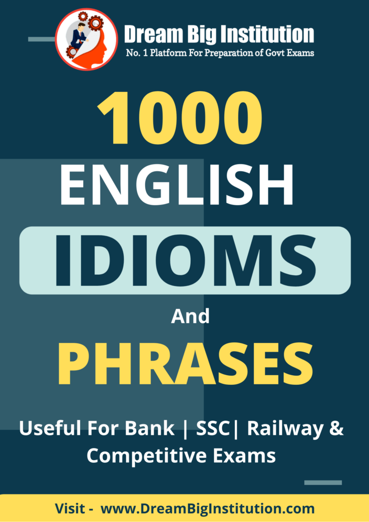 Idioms and Phrases PDF