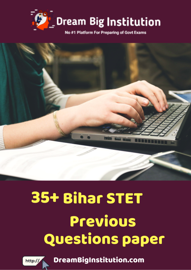 Bihar STET Previous Year Question Papers