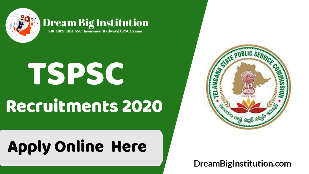 TSPSC Recruitment  2020 
