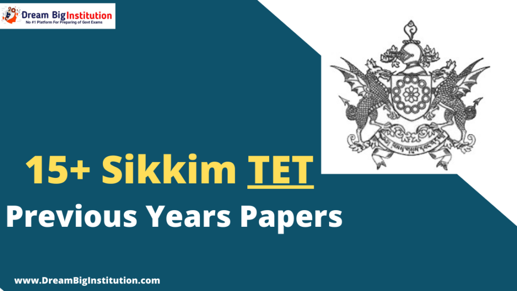 Sikkim TET Previous Year Question Papers