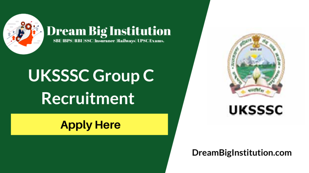 UKSSSC Group C Recruitment 2020 Out: Apply Online