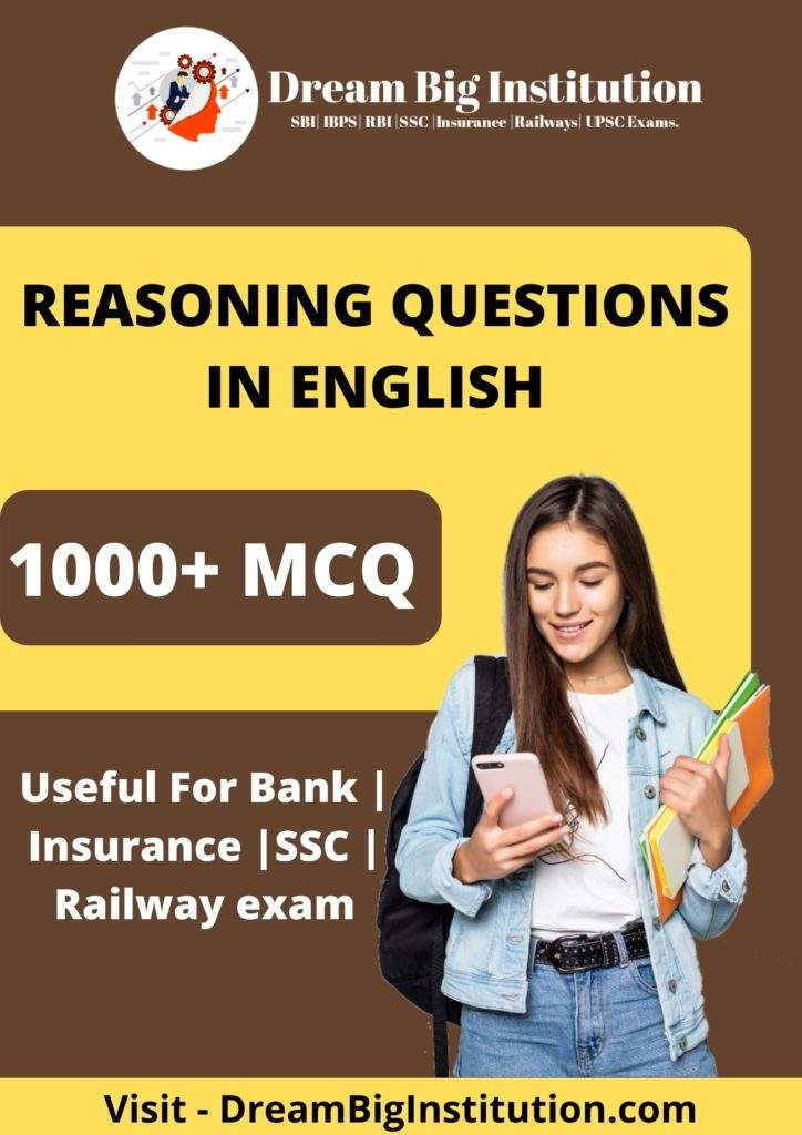 Reasoning Questions PDF in English