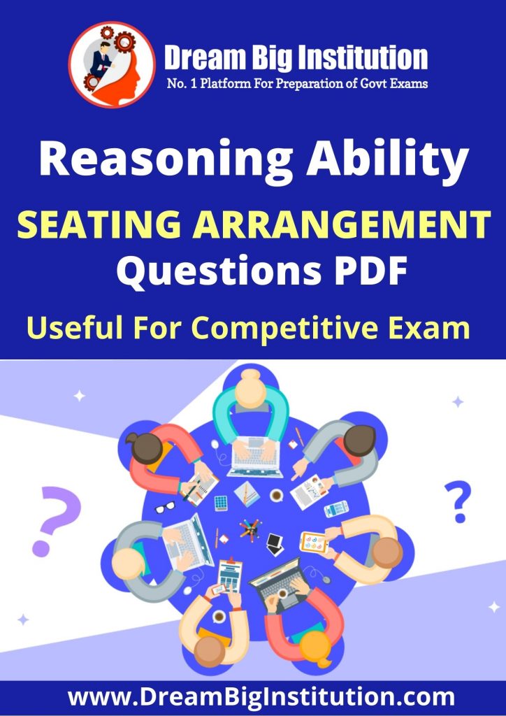 Seating Arrangement Questions PDF