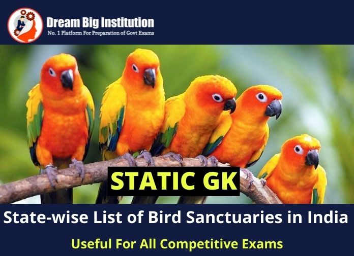 List of Bird Sanctuaries in India