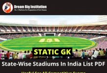 List of Stadiums in India PDF 2024 State Wise: Check Cricket, Football, Hockey, and Others Stadiums In India List
