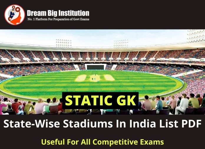List of Stadiums in India PDF 
