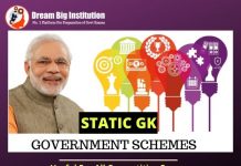 List of Government Schemes in India 2024 For All Competitive Exams Government Schemes in India