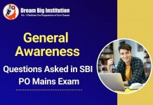 GA Questions Asked in SBI PO Mains Exam 2023 Question Asked in SBI PO Mains Exam