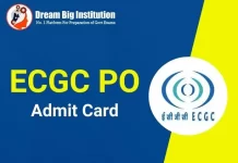 ECGC PO Admit Card 2021 Out | Direct Download Link For ECGC Admit Card Now ECGC PO Admit Card