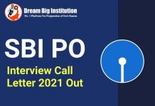 SBI PO Interview Call Letter 2021 Out: Direct Link To Download Call Letter For SBI PO SBI PO Interview Call Letter