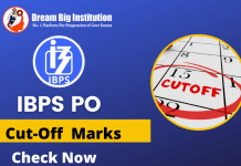 IBPS PO Cut Off 2024, Section Wise Previous Year Cut-Off  2023,2022, 2021, 2020 IBPS PO Cut Off 2022