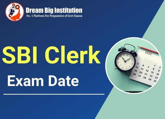 SBI Clerk Exam Date