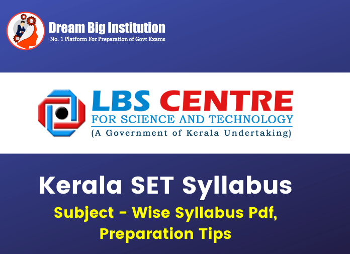 Kerala SET Syllabus 2022