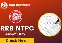 RRB NTPC Answer Key 2021 Out: Download RRB NTPC Answer Key RRB NTPC Answer Key 2021