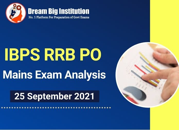 IBPS RRB PO Mains Exam Analysis 25 September 2021