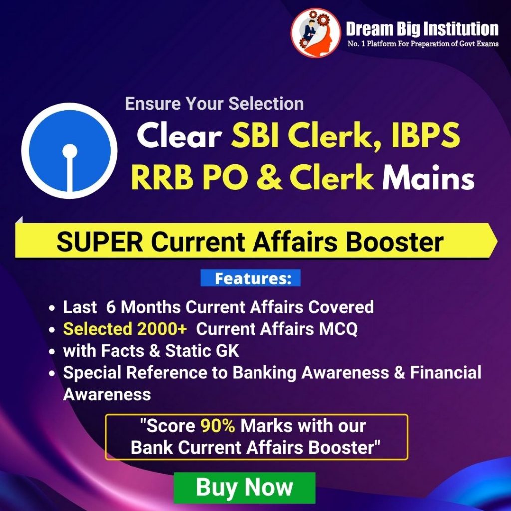 SBI Clerk Mains SUPER Current Affairs