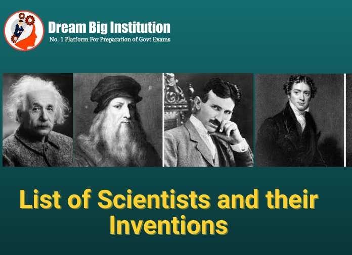  Scientist Name and their Inventions PDF