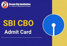 SBI CBO Admit Card 2022 Out, Download Link Call Letter SBI CBO Admit Card 2022