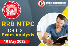 RRB NTPC CBT 2 Exam Analysis 10 May 2022: Check Now RRB NTPC CBT 2 Exam Analysis 10 May 2022