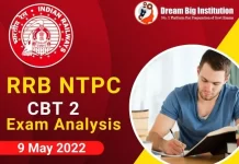 RRB NTPC CBT 2 Exam Analysis 9 May 2022: Check Here RRB NTPC CBT 2 Exam Analysis 9 May 2022