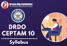 DRDO CEPTAM 10 Syllabus 2023 for (STA-B), and Technician-A | Tier 1 and Tier 2 DRDO CEPTAM 10 Syllabus 2022