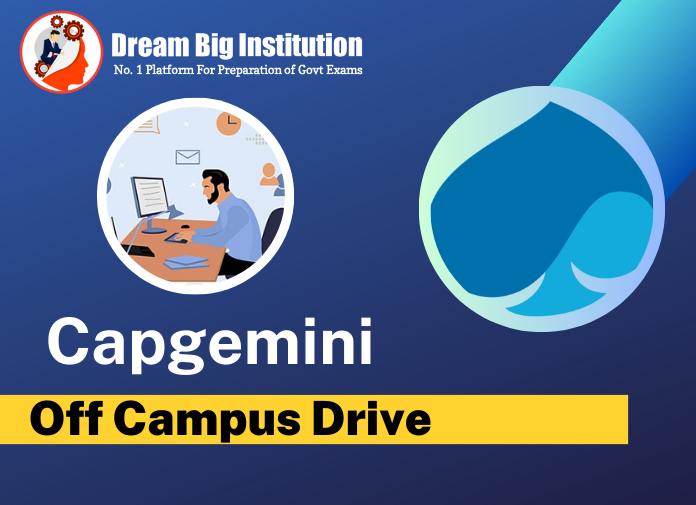 Capgemini Off Campus Drive 2023
