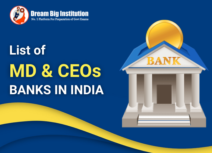 MD and CEO of Banks in India 