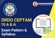 DRDO CEPTAM 10 A and A Syllabus and Exam Pattern 2022 DRDO CEPTAM 10 A and A Syllabus