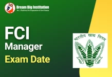 FCI Manager Exam Date 2022 Out, Check Exam Schedule FCI Manager Exam Date