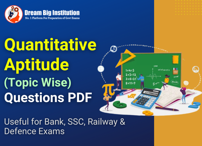 Quantitative Aptitude Questions PDF