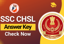 SSC CHSL Answer Key 2024, Tier 1 Response Sheet PDF SSC CHSL Answer Key 2024