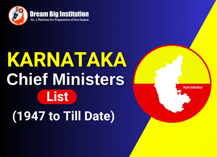 Karnataka Chief Ministers List 
