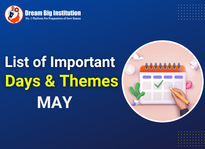 List of Important Days and Themes May