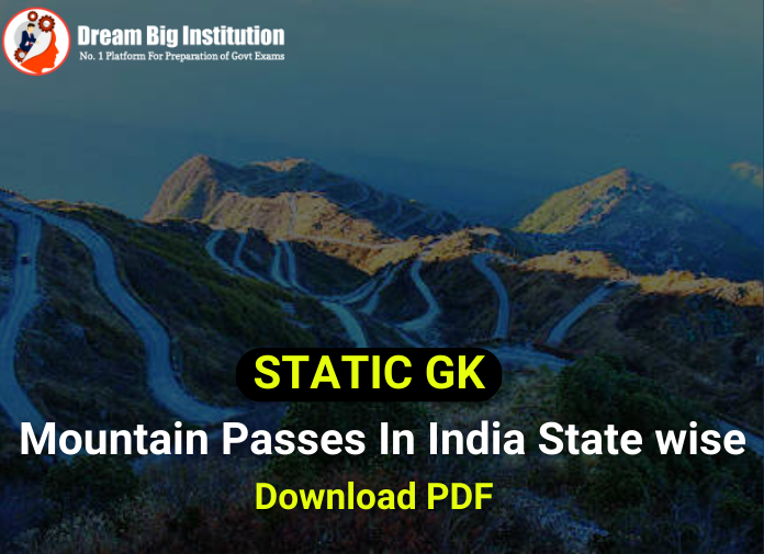 Mountain Passes In India