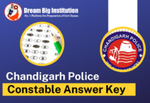 Chandigarh Police Constable Answer Key 2023 PDF | Exam Key, Objections Chandigarh Police Constable Answer Key 2023