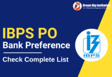 IBPS PO Bank Preference 2023, Check Complete List IBPS PO Bank Preference List