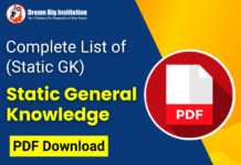 Static GK PDF 2025 Complete List For All Competitive Exams Static GK PDF Download