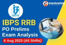 IBPS RRB PO Exam Analysis 6 August 2023: All Shift Good Attempts And Difficulty Level IBPS RRB PO Exam Analysis 6 August 2023 all Shift