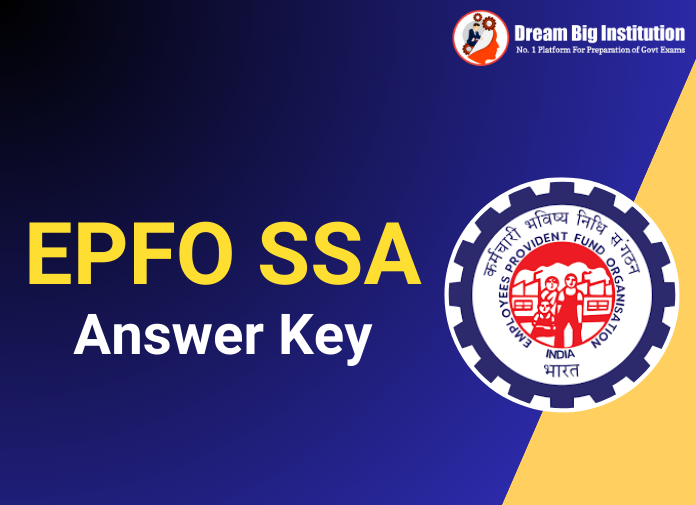 EPFO SSA Answer Key 