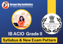 IB ACIO Syllabus 2025 With New Exam Pattern, Grade-II/Executive IB ACIO Syllabus 2025