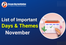 List of Important Days in November 2023 Check the National and International Days with their themes List of Important Days in November