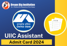 UIIC Assistant Admit Card 2024 Out, Call Letter Download Link UIIC Assistant Admit Card 2024 Out