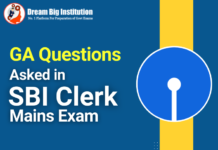GA Questions Asked in SBI Clerk Mains Exam 2024 GA Questions Asked in SBI Clerk Exam