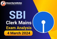 SBI Clerk Mains Exam Analysis 4 March 2024 Questions Asked SBI Clerk Mains Exam Analysis 4 March 2024