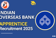 Indian Overseas Bank Notification 2025 Out for 750 Apprentice Posts Indian Overseas Bank IOB Apprentice Recruitment 2025